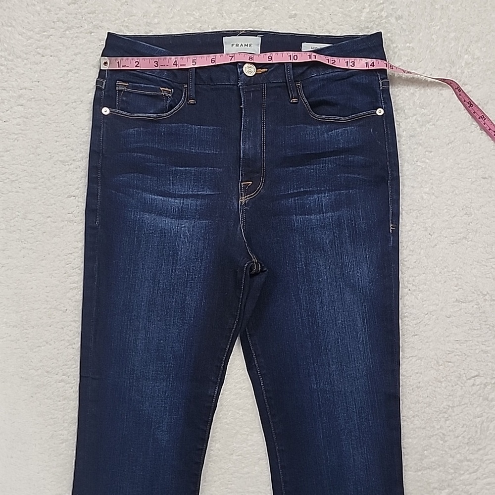 Frame Denim Le Mini Boot Jeans In Augusta - Picture 5 of 14